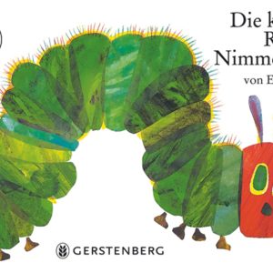 Raupe Nimmersatt  Pappe groß