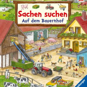 Sachen suchen: Auf dem Bauernhof Wimmelbuch ab 2 Jahren