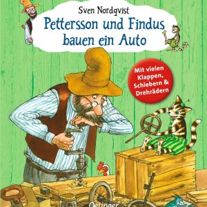 Pettersson und Findus bauen ein Auto