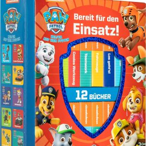 PAW Patrol - Bereit für den Einsatz! - Meine erste Bibliothek - Bücherbox mit 12 Pappbilderbüchern