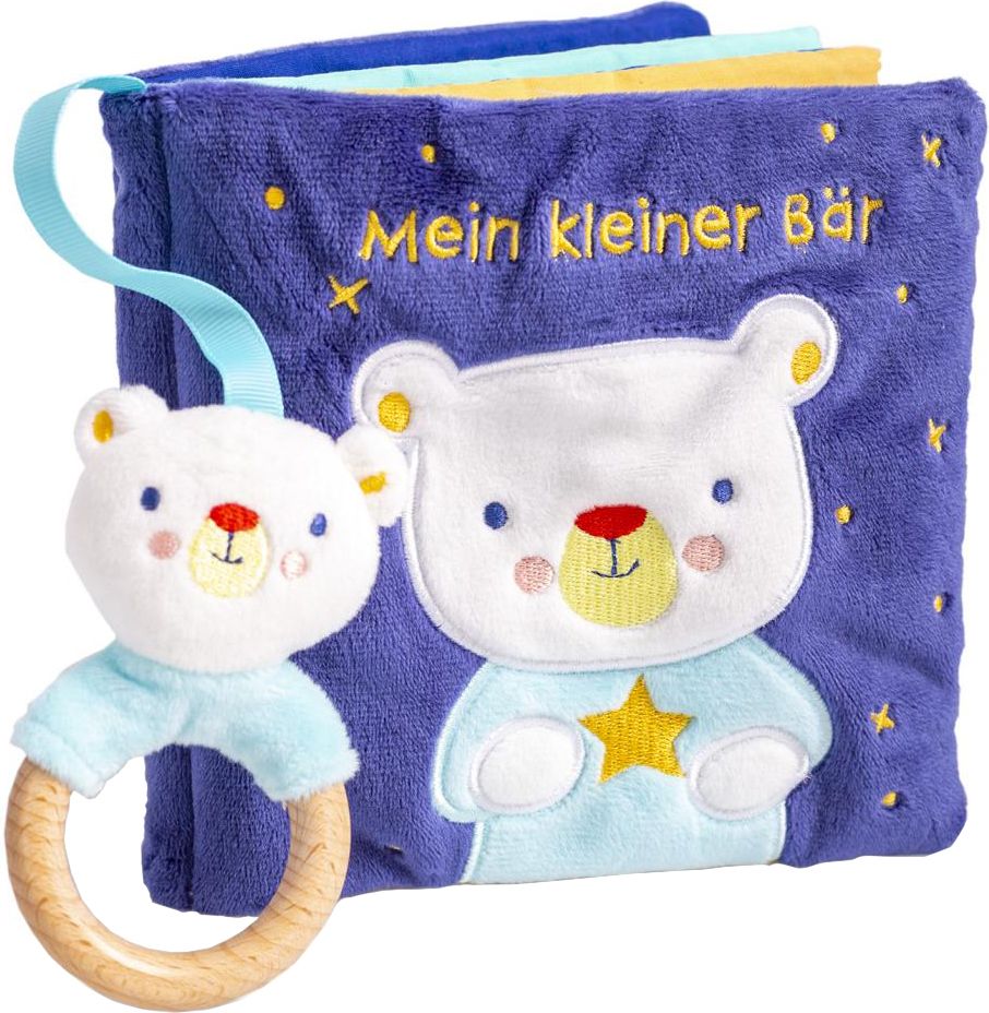 Mein liebstes Kuschelbuch mit echtem Holzbeißring  Mein kleiner Bär