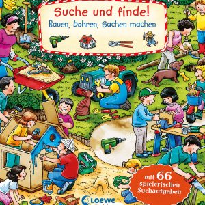 Suche und finde! Bauen, bohren, Sachen machen