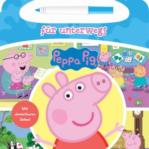 Peppa Pig - Verrückte Such-Bilder für unterwegs - Wimmelbuch - Pappbilderbuch mit Stift und abwischbaren Seiten ab 3 J