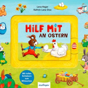 Meine Schiebebahn-Pappe: Hilf mit an Ostern