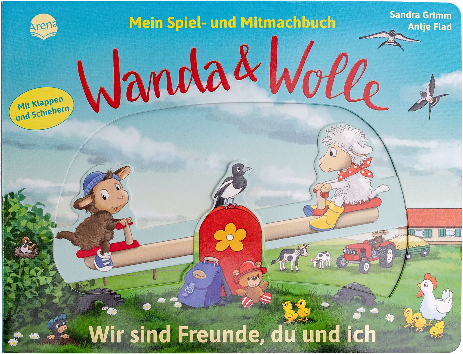 Wanda & Wolle Spiel u Mitmachbuch Freund