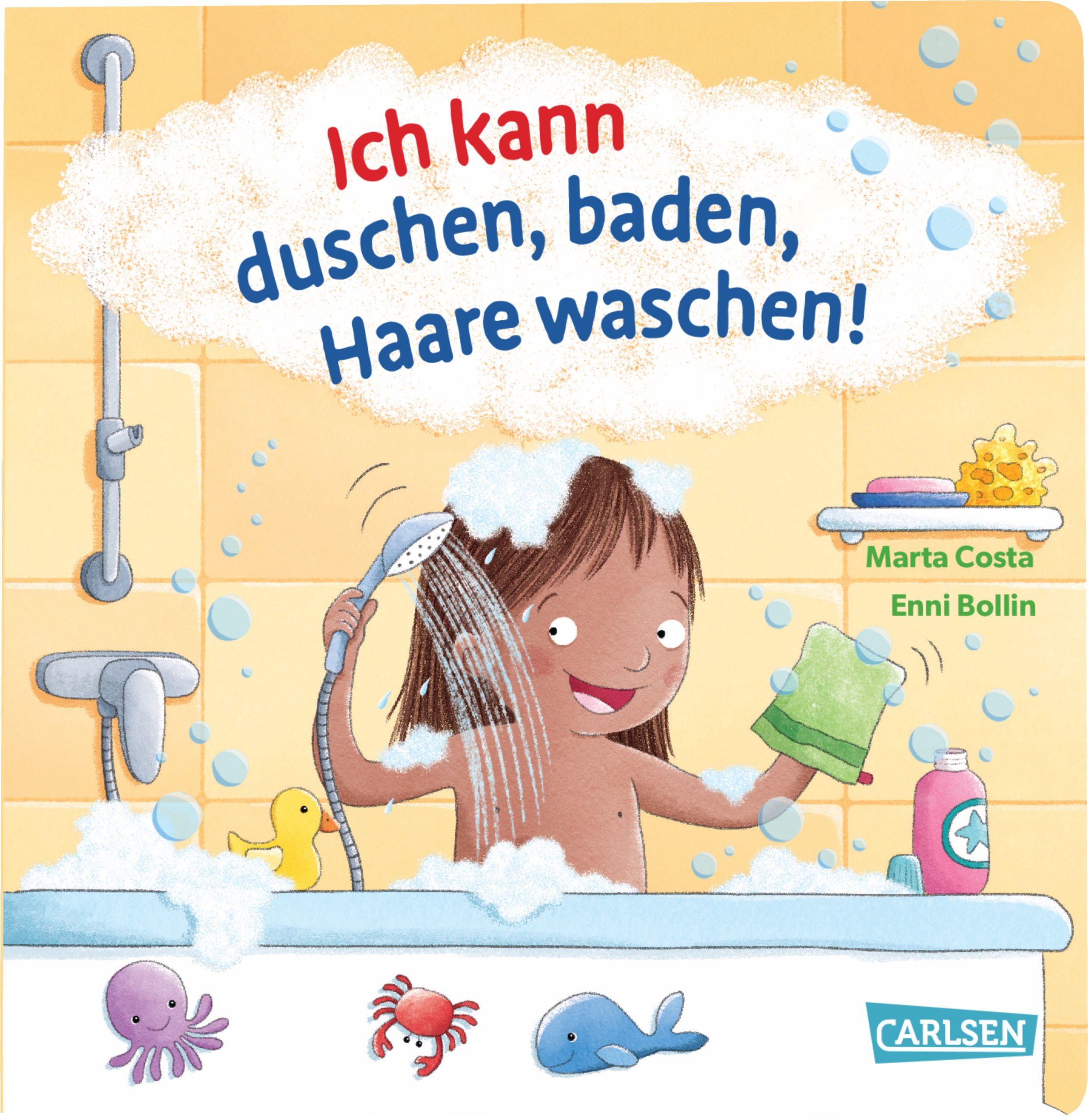 Ich kann duschen, baden, Haare waschen!