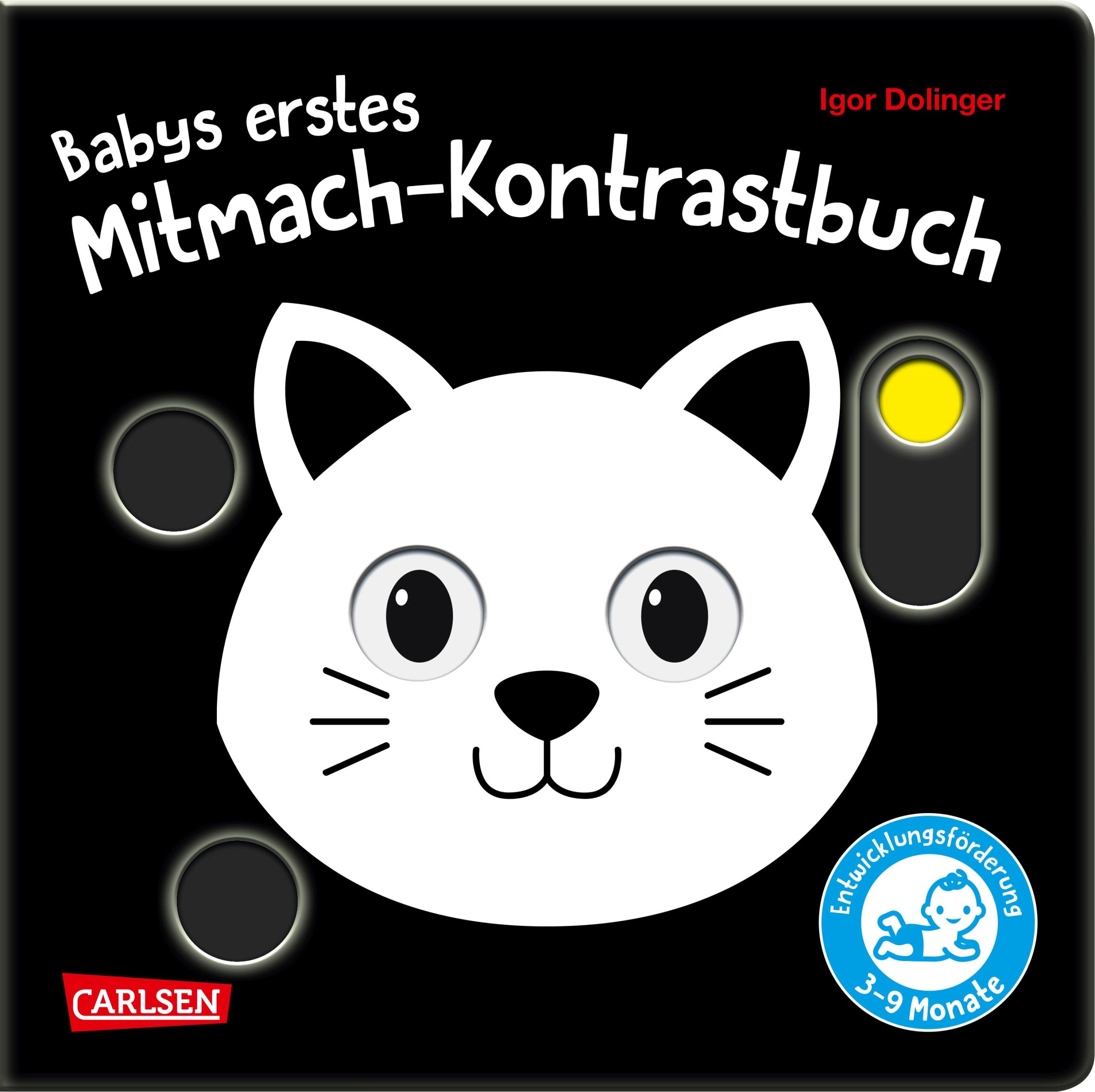 Babys erstes Mitmach-Kontrastbuch