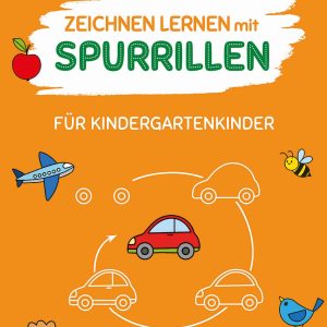 Zeichnen lernen mit Spurrillen - Für Kindergartenkinder
