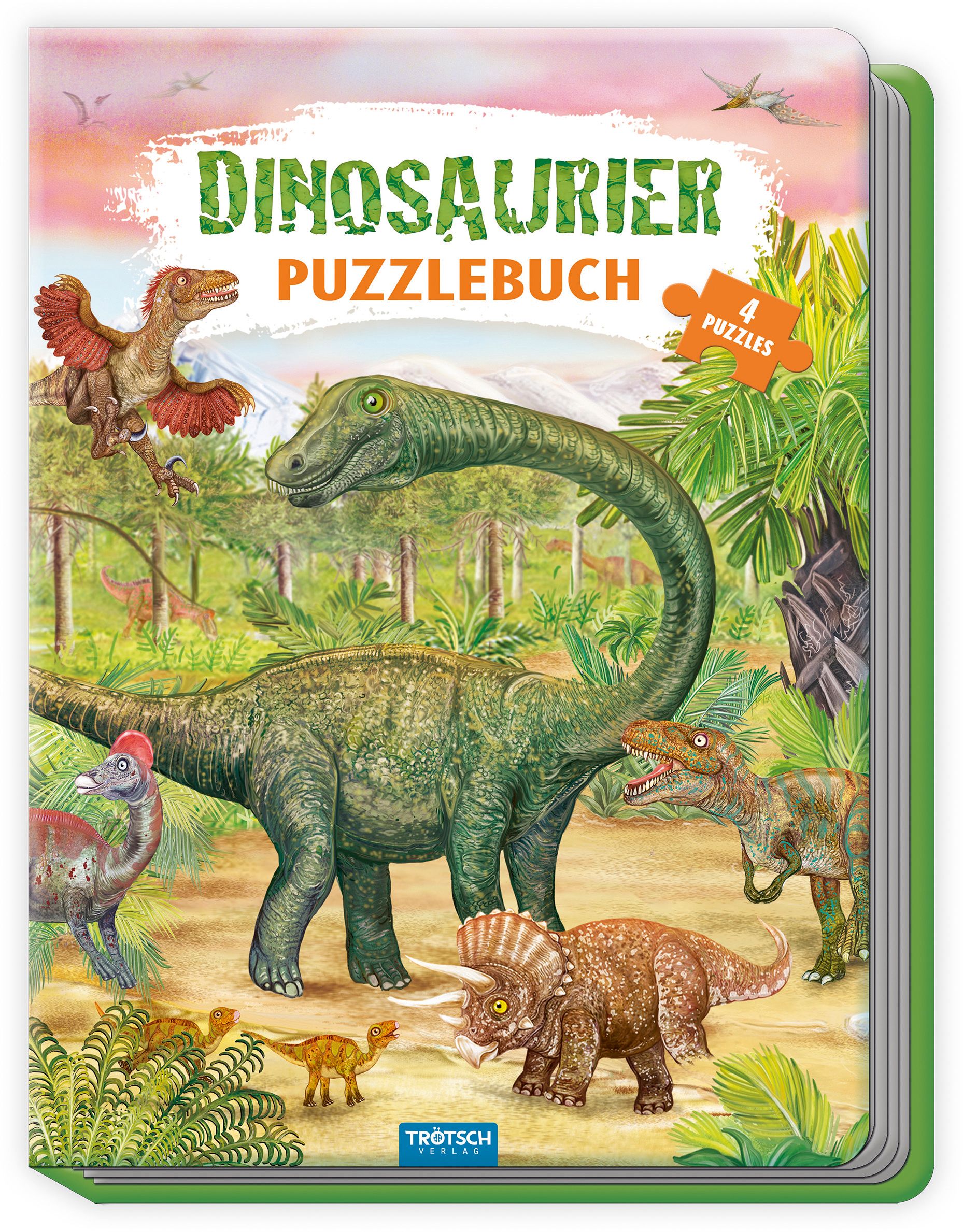 Puzzlebuch Dinosaurier