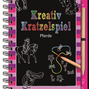 Loewe Kreativ-Kratzelspiel Pferde