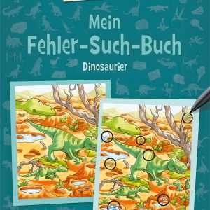 Die verflixten Sieben - Mein Fehler-Such-Buch - Dinosaurier