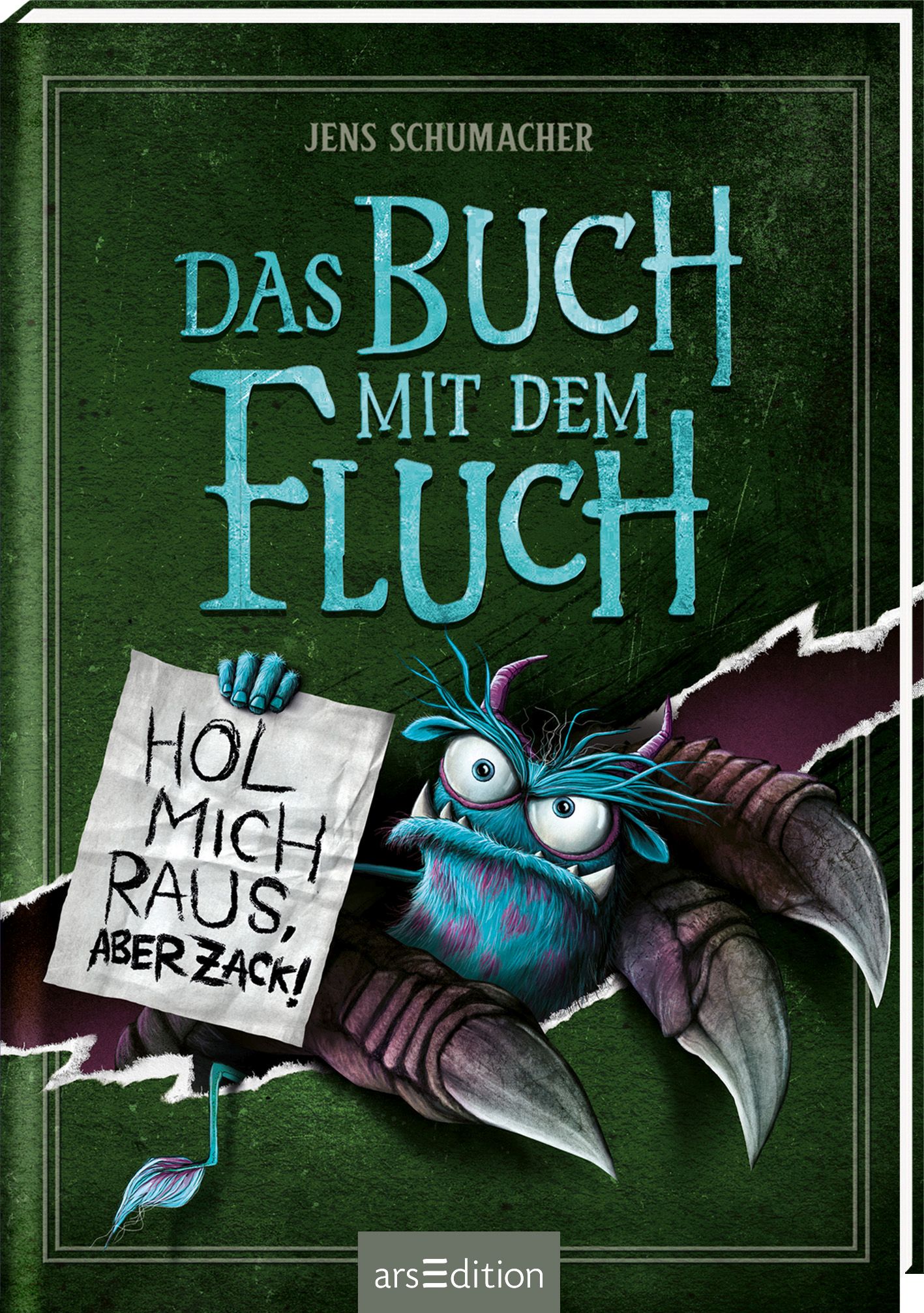 Das Buch mit dem Fluch  Hol mich raus, aber zack! (Das Buch mit dem Fluch 2)