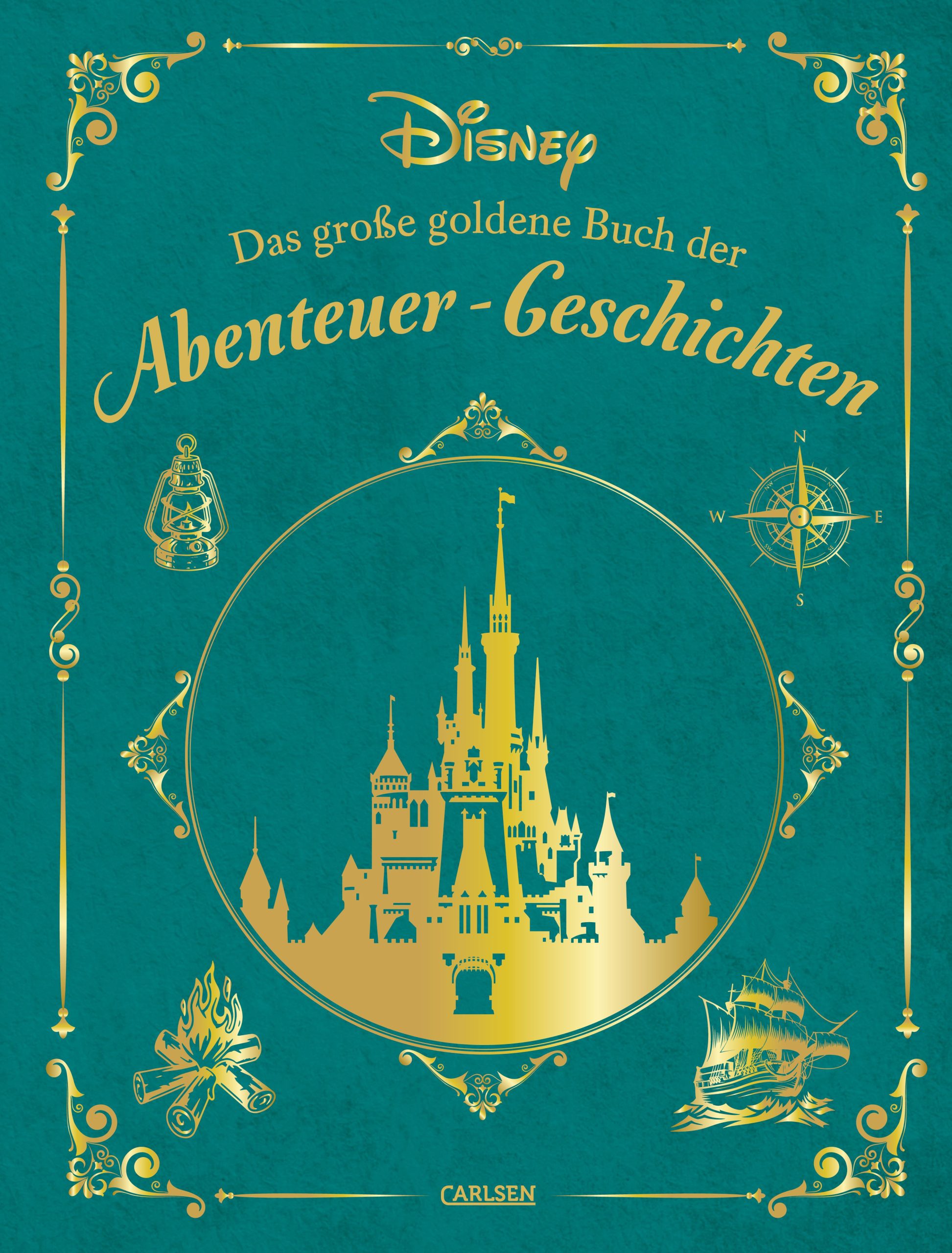 Disney: Das große goldene Buch der Abenteuer-Geschichten