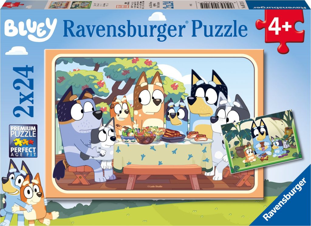 Ravensburger 5711 Puzzle Auf geht's! 2 X 24 Teile - Spiele Max