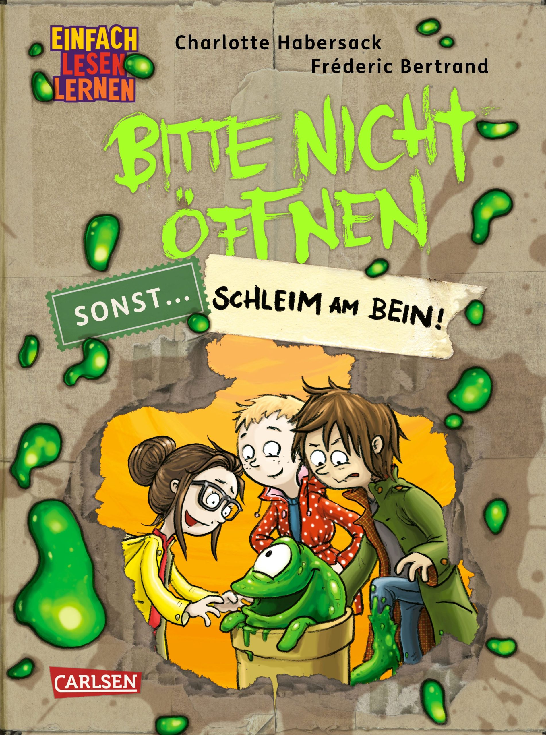 Bitte nicht öffnen, sonst … 2: Schleim am Bein!