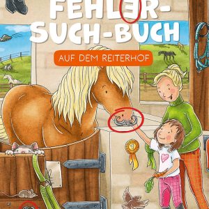 Mein Fehler-Such-Buch - Auf dem Reiterhof