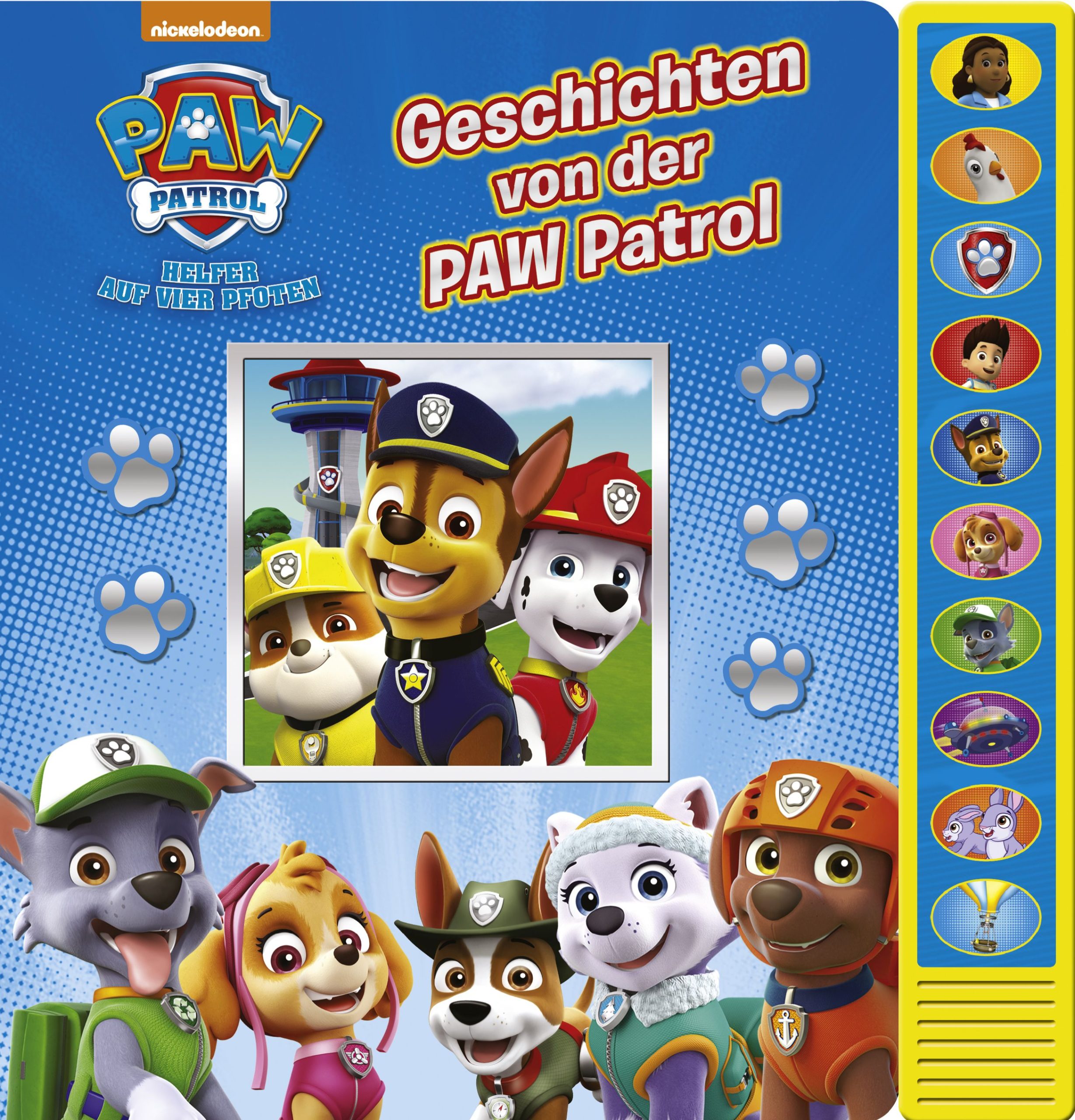 PAW Patrol - Geschichten von der PAW Patrol - Pappbilderbuch zum <br>Vorlesen - Soundbuch mit 10 lustigen <br><br>Gerä