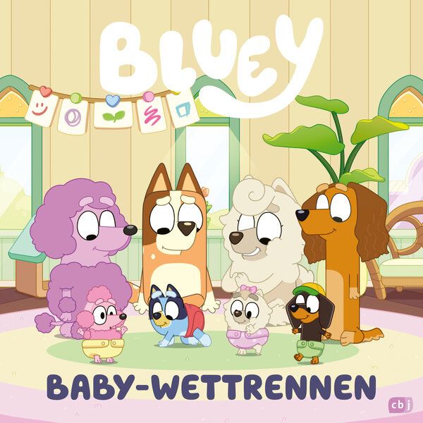 BLUEY  Baby Wettrennen