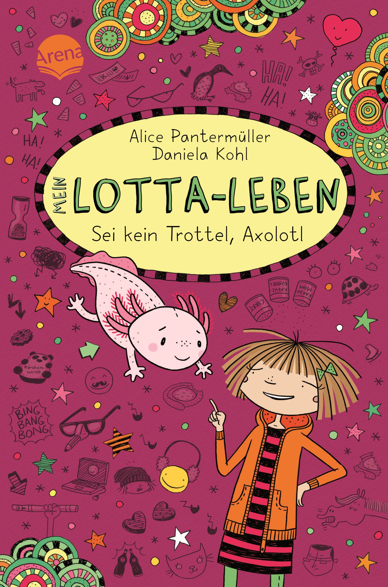 Pantermüller, Alice/Kohl, Daniela: Mein Lotta-Leben  Sei kein Trottel, Axolotl (21)