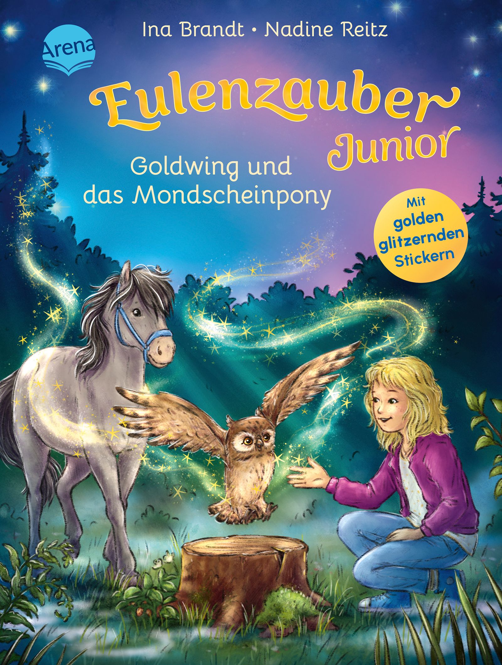 Brandt, Ina/Reitz, Nadine: Eulenzauber Junior  Goldwing und das Mondscheinpony (1)