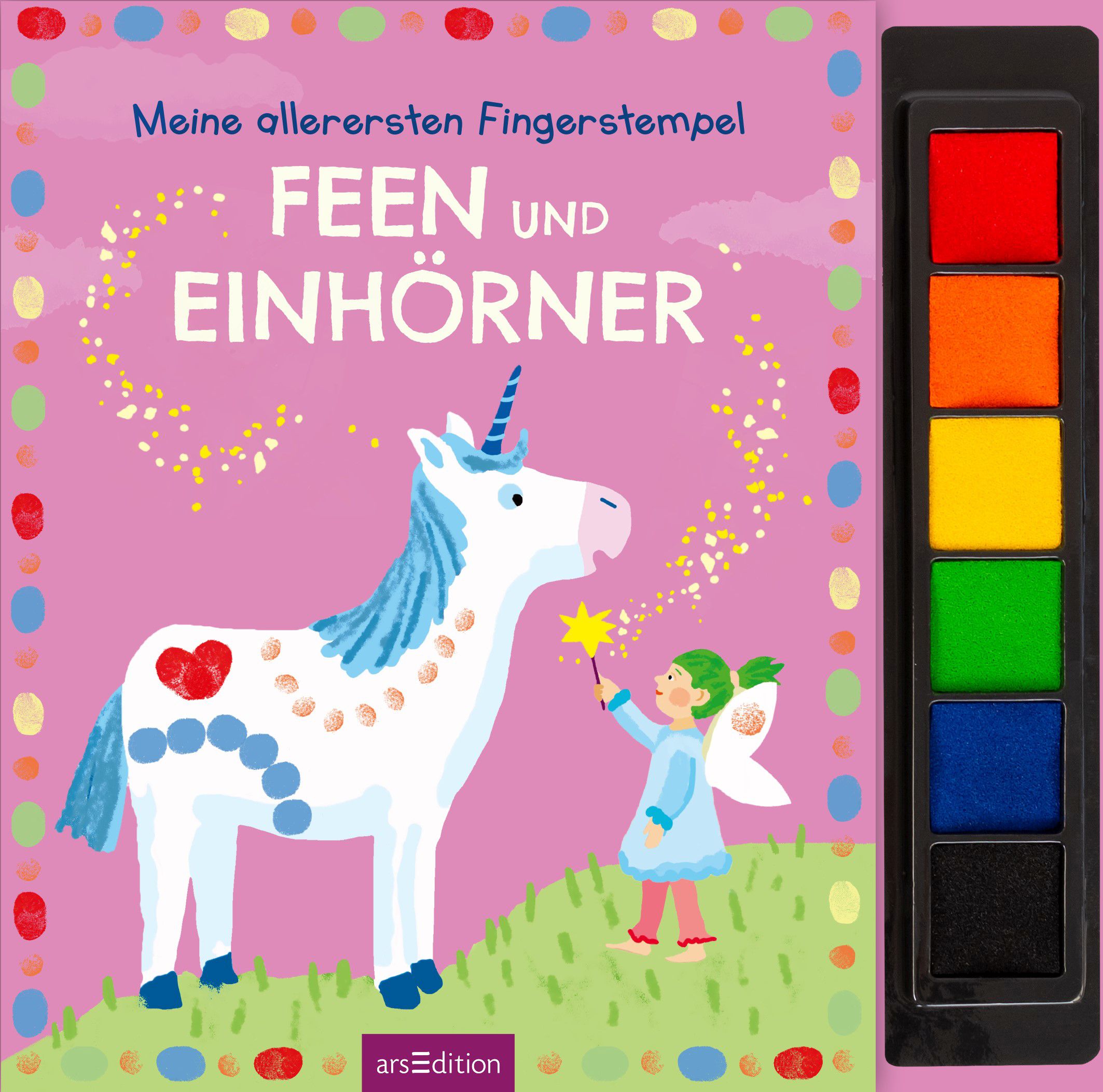 Meine allerersten Fingerstempel Feen und Einhörner