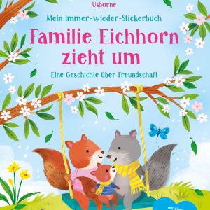Mein-Immer-wieder-Stickerbuch: Familie Eichhorn zieht um
