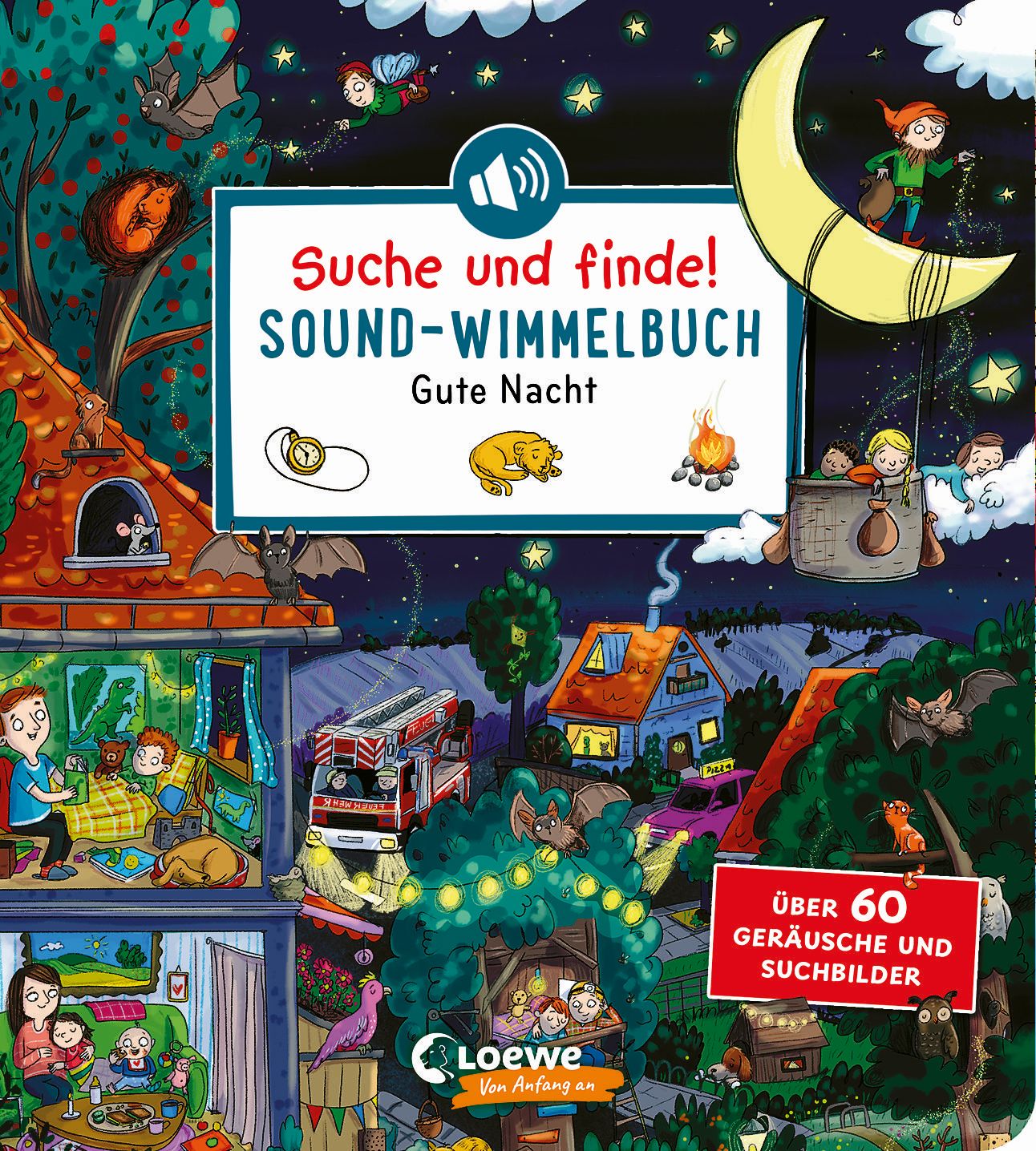 Suche und finde! Sound-Wimmelbuch – Gute Nacht