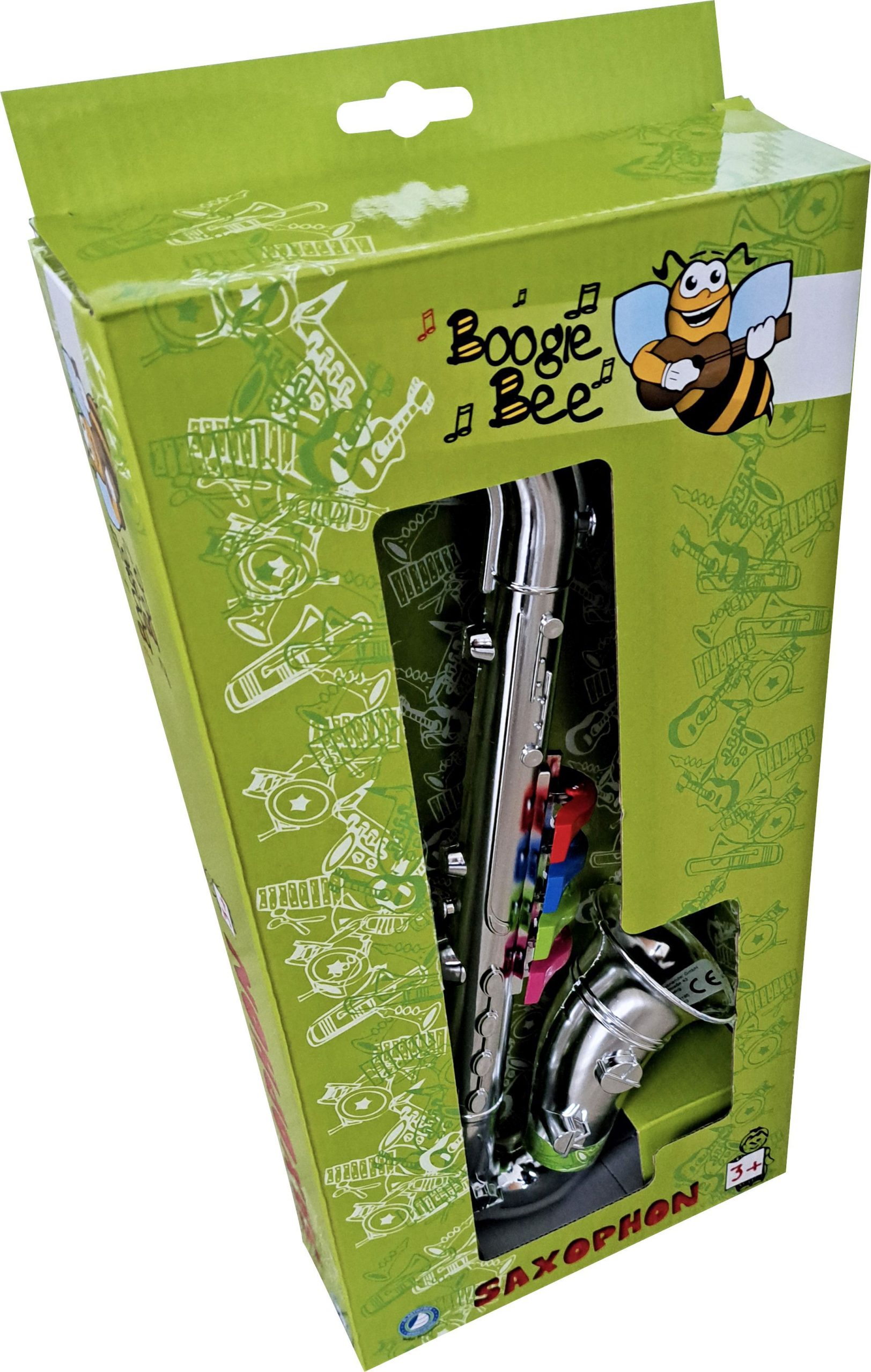 saxophon spielzeug Boogie Bee Saxophon silber, 36 cm - Spiele Max