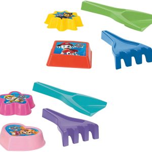 WADER Paw Patrol Schaufel und Rechenset, 2-fach sortiert