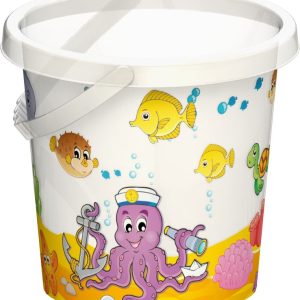 Outdoor active Eimer transparent ''Octopus'', #14x13,5 cm