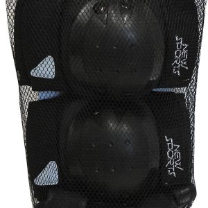 New Sports Schützer-Set schwarz, Größe M von 25-50 kg