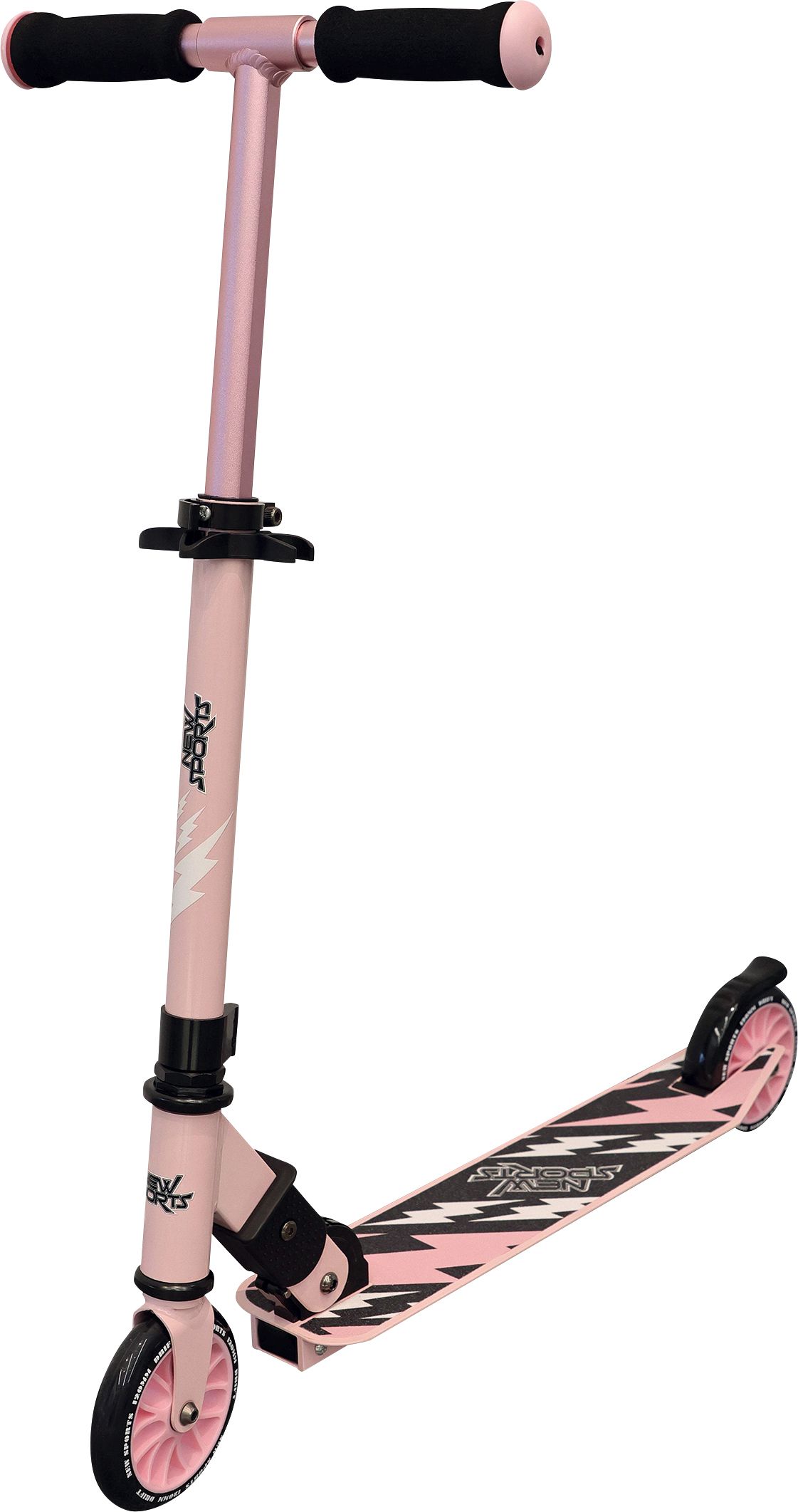 New Sports Scooter rosa/schwarz, 120mm, ABEC7
