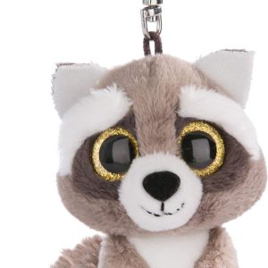 NICI Glubschis Schlenker Waschbär Clooney 9cm Schlüsselanhänger