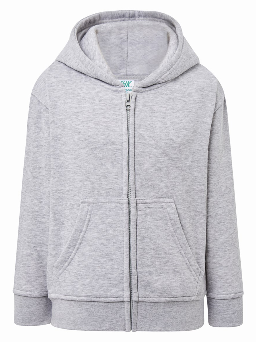 Tup Tup – Mädchen Sweatjacke Grau mit Kapuze und Smiley-Motiv