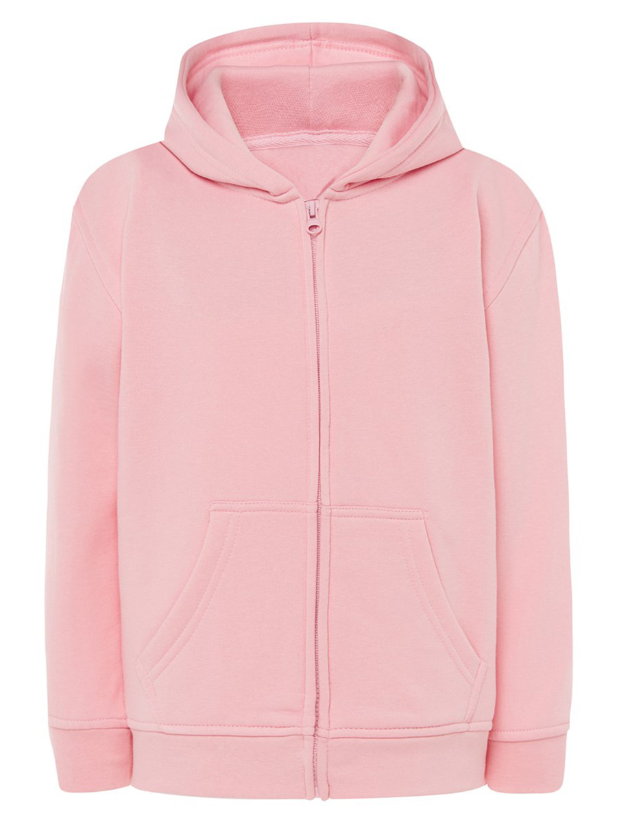 Tup Tup – Mädchen Kapuzenjacke mit Reißverschluss und pinkem Smile-Motiv