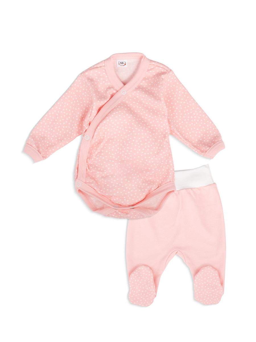 Tup Tup – Baby-Komplettset Body und Pumphose sanftes Rosa