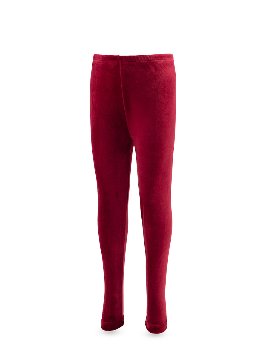 Tup Tup – Mädchen Samtleggings in elegantem Bordeauxrot, weich und bequem
